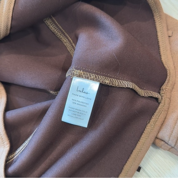 Brown Faux Suede Fringe Jacket - Picture 6 of 6